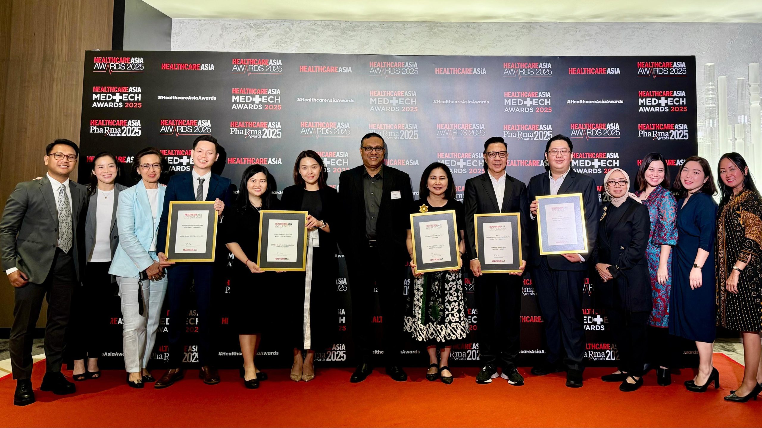 Siloam Hospitals Borong Lima Penghargaan Bergengsi di Healthcare Asia Awards 2025
